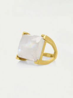 Dean Davidson - Plaza Ring Semi-Precious MOONSTONE -Brave Sales Store 10528GMN7MNSPRODUCT 03