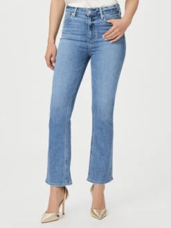 Paige - Claudine W/ Linear Coin Pocket LIGHT WASH