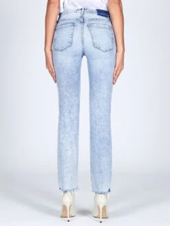 Black Orchid Bardot Straight Fray LIGHT BLUE 7 Black Orchid Bardot Straight Fray LIGHT BLUE -Brave Sales Store 92D764C82521000PRODUCT 04