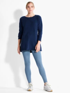 Cool Down Twist Back Sweater INK -Brave Sales Store ACTF238176INKPRODUCT 04