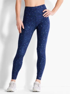 Spotted Blues Flexfit Full Length Legging BLUE MULTI