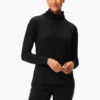 Brushed Flow Turtleneck BLACK ONYX