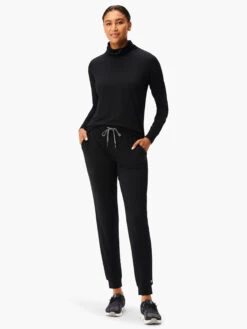 Brushed Flow Turtleneck BLACK ONYX -Brave Sales Store ACTW238008BLXPRODUCT 04