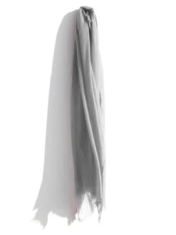 Meg Cohen Cashmere Whisper Featherweight Scarf SILVER