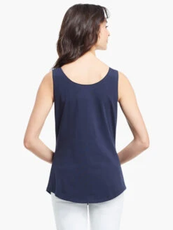 Shirt Tail Perfect Tank DARK INDIGO -Brave Sales Store ALL1030DIDPRODUCT 03