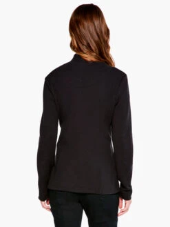 Sleek Knit Jacket BLACK ONYX -Brave Sales Store ALL1166BLACK20ONYXPRODUCT 03