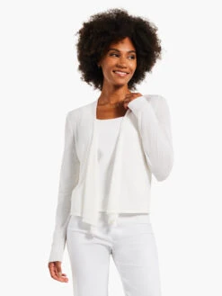 All Year 4-Way Cardigan PAPER WHITE