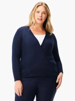 All Year 4-Way Cardigan DARK INDIGO -Brave Sales Store ALL1169WDIDPRODUCT 04