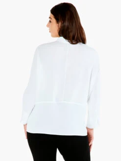 Flowing Ease Blouse PAPER WHITE -Brave Sales Store ALL1675WPWHPRODUCT 03