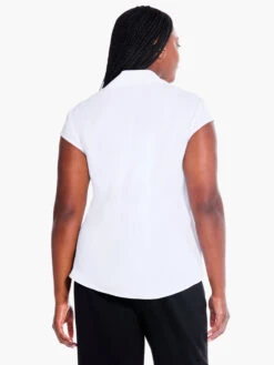Cap Sleeve Day To Night Top PAPER WHITE -Brave Sales Store ALL1683W20PWHPRODUCT 03