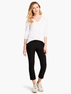 Wonderstretch Snap Hem Straight Pant BLACK ONYX -Brave Sales Store ALL1831BLXPRODUCT 01