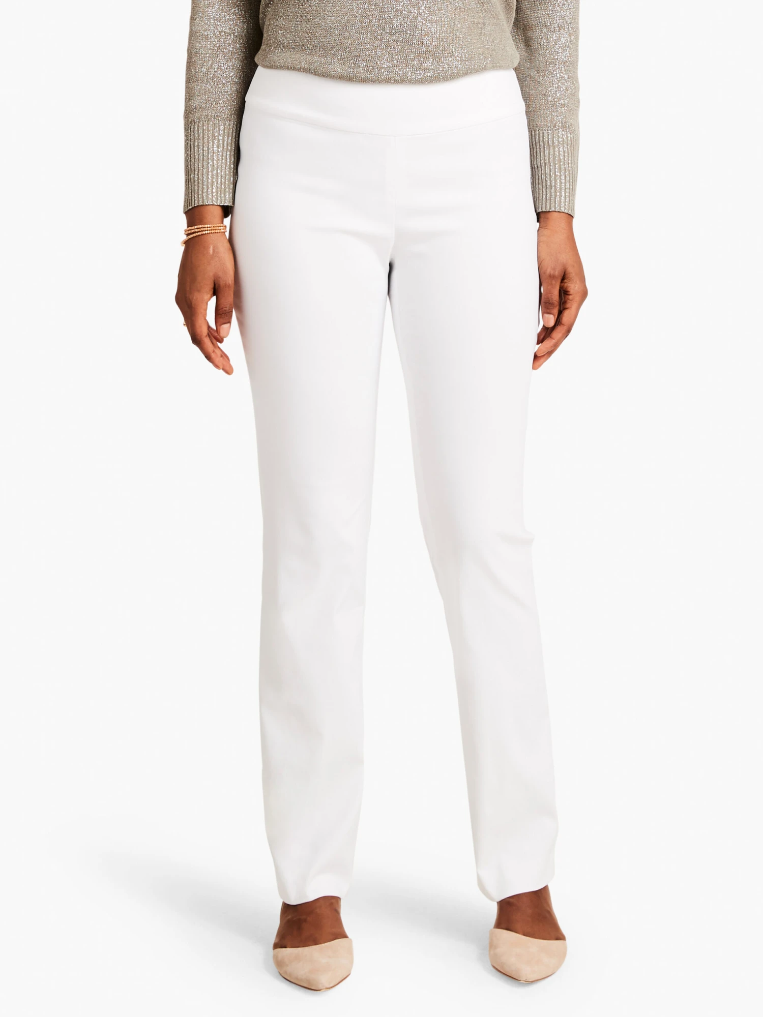 Polished Wonderstretch Straight Pant PAPER WHITE 2 Polished Wonderstretch Straight Pant PAPER WHITE - Image 2