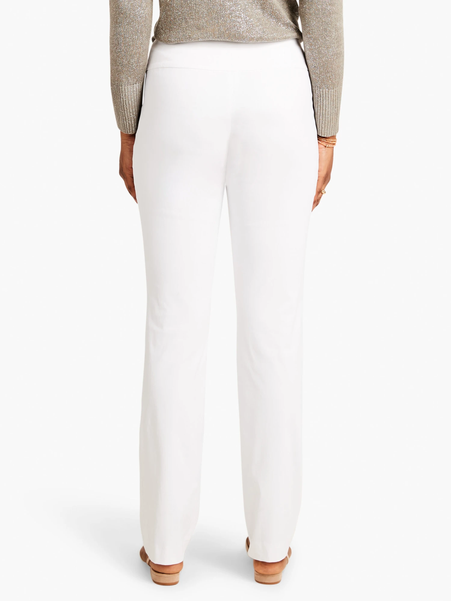Polished Wonderstretch Straight Pant PAPER WHITE 4 Polished Wonderstretch Straight Pant PAPER WHITE - Image 4