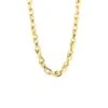 Marlyn Schiff Short Twisted Oval Link Necklace