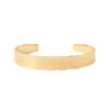 Chan Luu - Yellow Gold Hammered Cuff GOLD