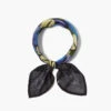 Chan Luu - Floral Printed Bandana NAVY