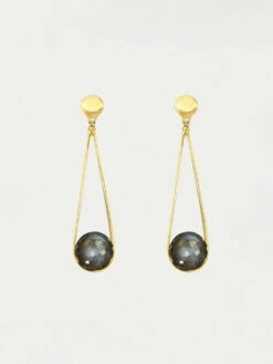 Dean Davidson - Mini Ipanema Semi-Precious Earrings LABRADORITE