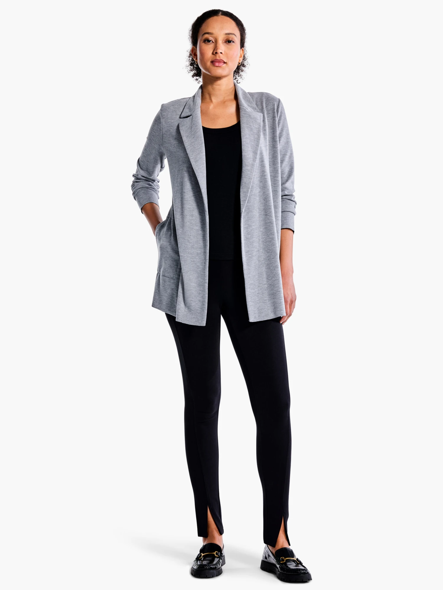 All Day Comfort Knit Blazer MOONWALK 4 All Day Comfort Knit Blazer MOONWALK - Image 4