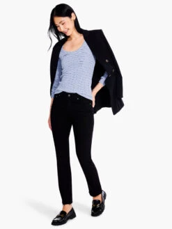 This Or That Striped Tee BLUE MULTI -Brave Sales Store F231024BLTPRODUCT 01