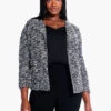 Starry Sky Knit Jacket BLACK MULTI