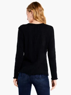 Lace Knit Tee -Brave Sales Store F231034BLXPRODUCT 03