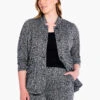 Etched Tweed Jacket BLACK MULTI