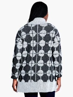 Soft Dot Cardigan BLACK MULTI -Brave Sales Store F231119WBLMPRODUCT 03