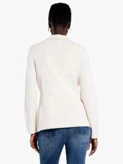 City Charm Knit Blazer SANDSHELL -Brave Sales Store F231122SSHPRODUCT 03