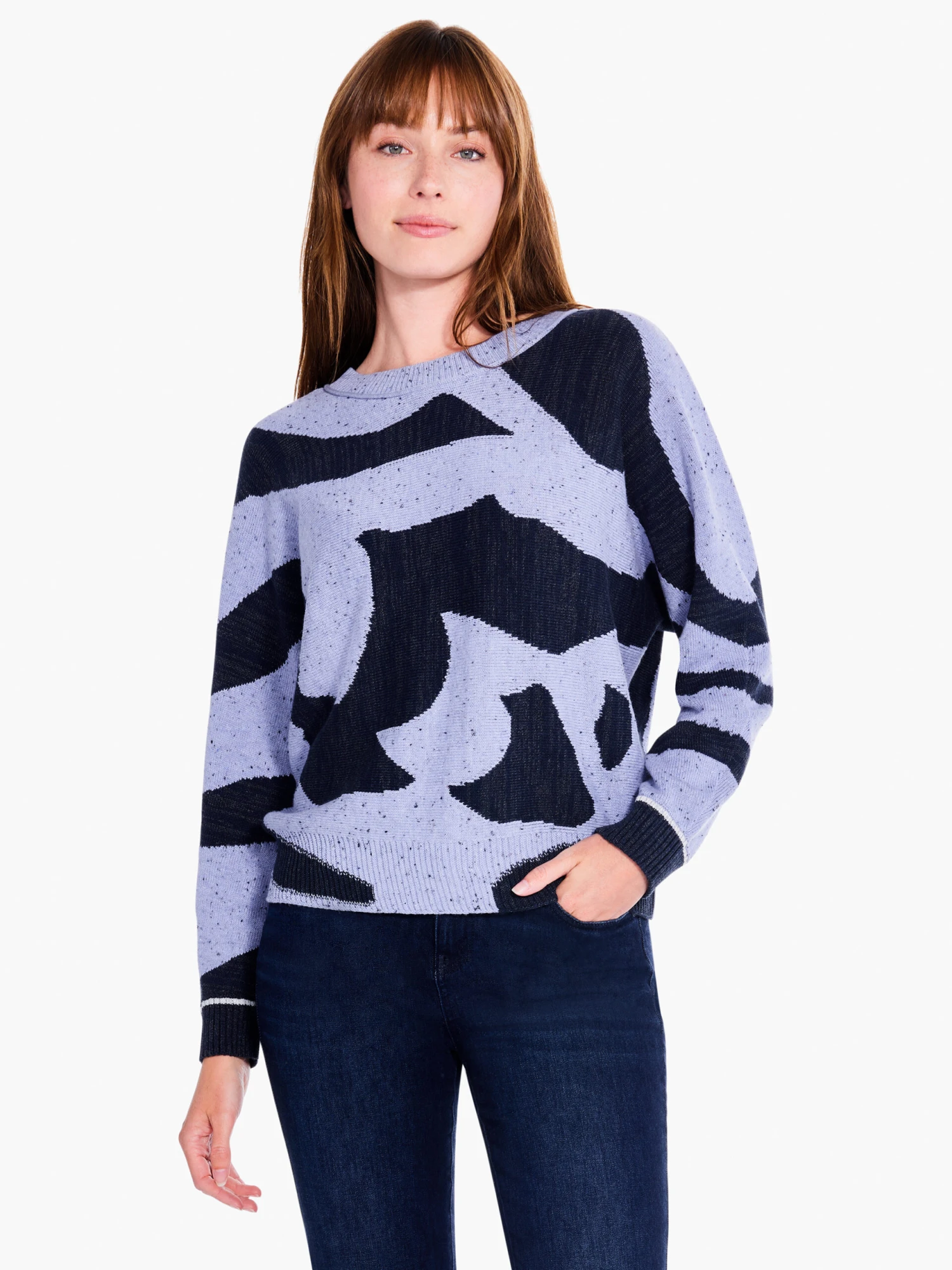 Dusk Days Sweater BLUE MULTI 1 Dusk Days Sweater BLUE MULTI