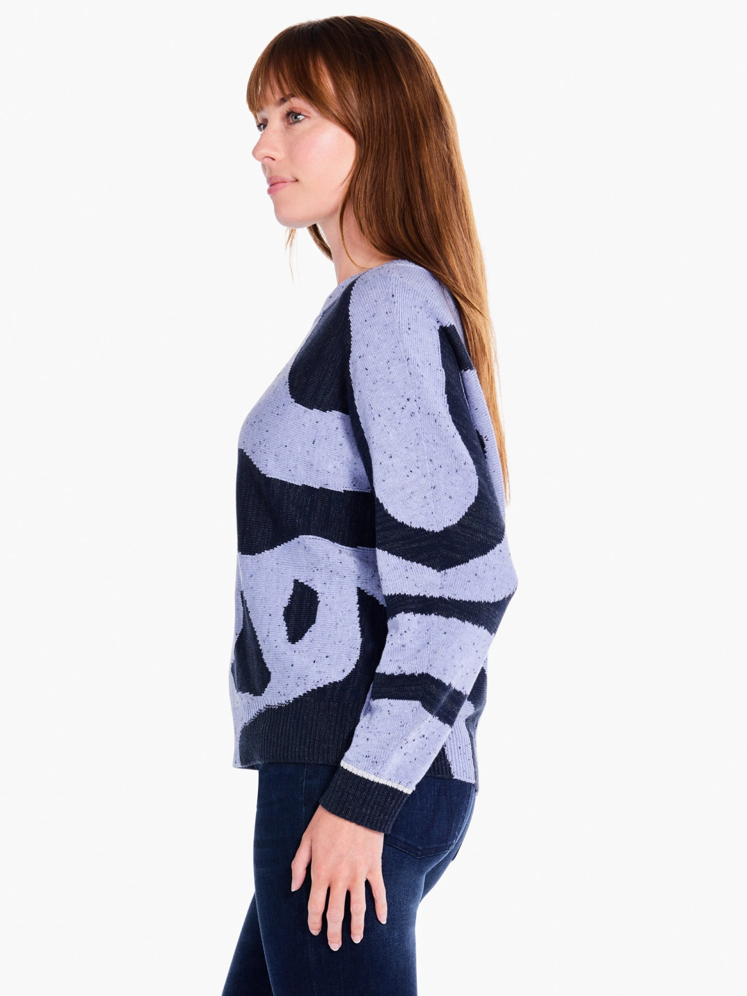 Dusk Days Sweater BLUE MULTI 2 Dusk Days Sweater BLUE MULTI - Image 2