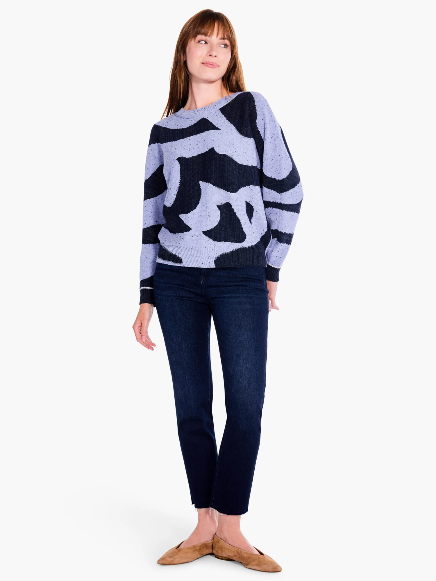 Dusk Days Sweater BLUE MULTI 4 Dusk Days Sweater BLUE MULTI - Image 4
