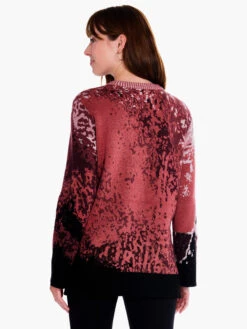 Scenic Sweater RED MULTI -Brave Sales Store F231141REDPRODUCT 03