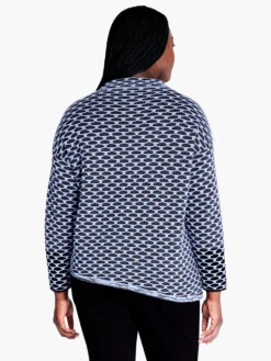 Pixel Play Sweater BLUE MULTI -Brave Sales Store F231148WBLTPRODUCT 03