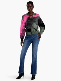 Pink Pop Cardigan PINK MULTI -Brave Sales Store F231152PKMPRODUCT 04