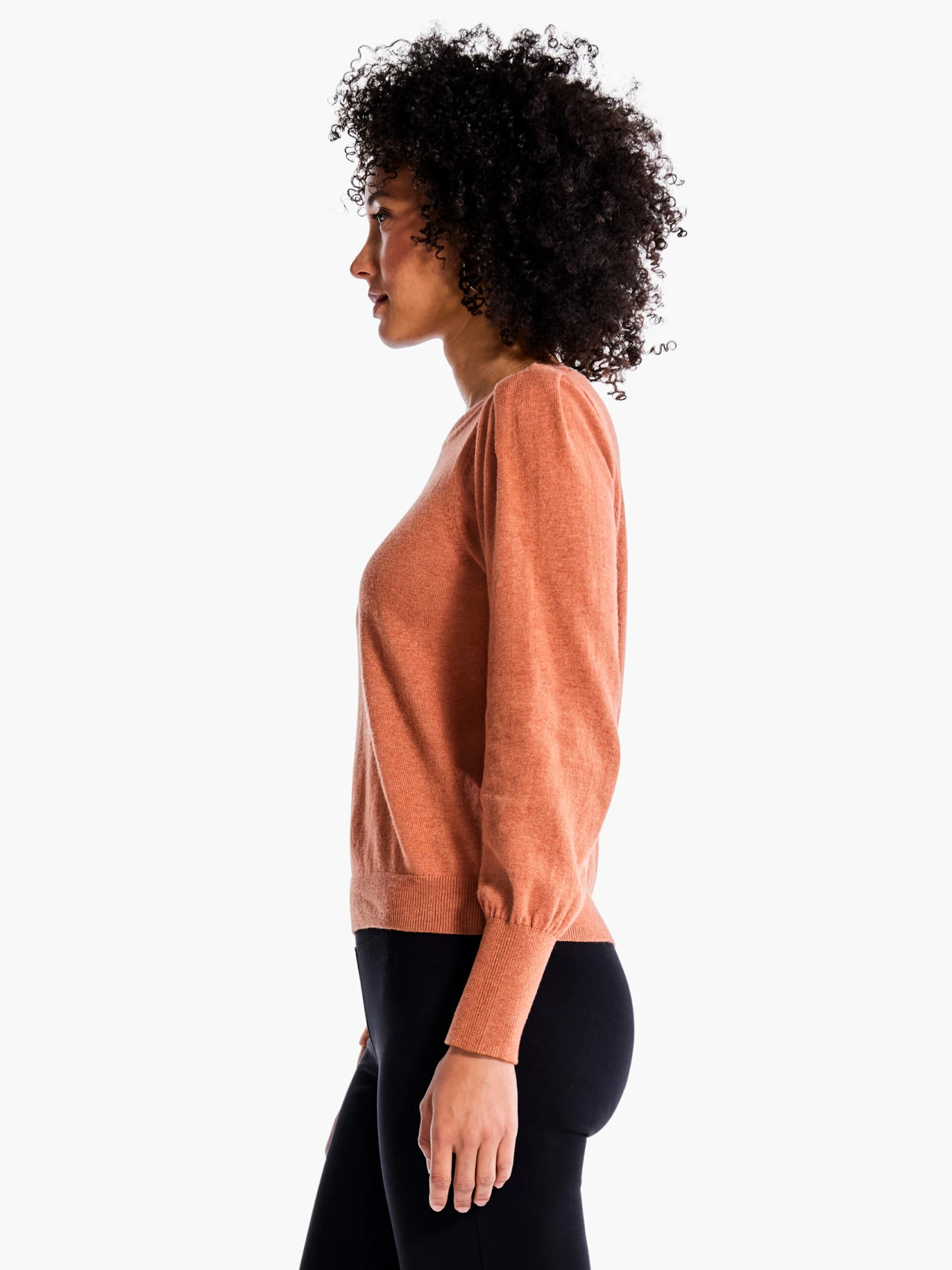 Femme Sleeve Sweater COPPER CREAM 3 Femme Sleeve Sweater COPPER CREAM - Image 3