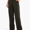 29" Drapey Ponte Wide Leg Ankle Pant BRIAR