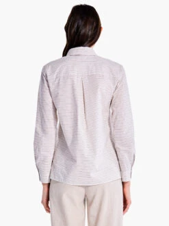 Sleek Striped Shirt NEUTRAL MULTI -Brave Sales Store F231641NUMPRODUCT 03