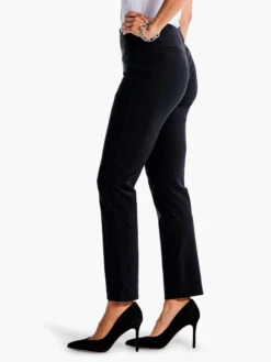 28" Polished Wonderstretch Straight Ankle Pant -Brave Sales Store F231800BLXPRODUCT 03