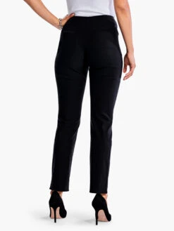 28" Polished Wonderstretch Straight Ankle Pant -Brave Sales Store F231800BLXPRODUCT 04