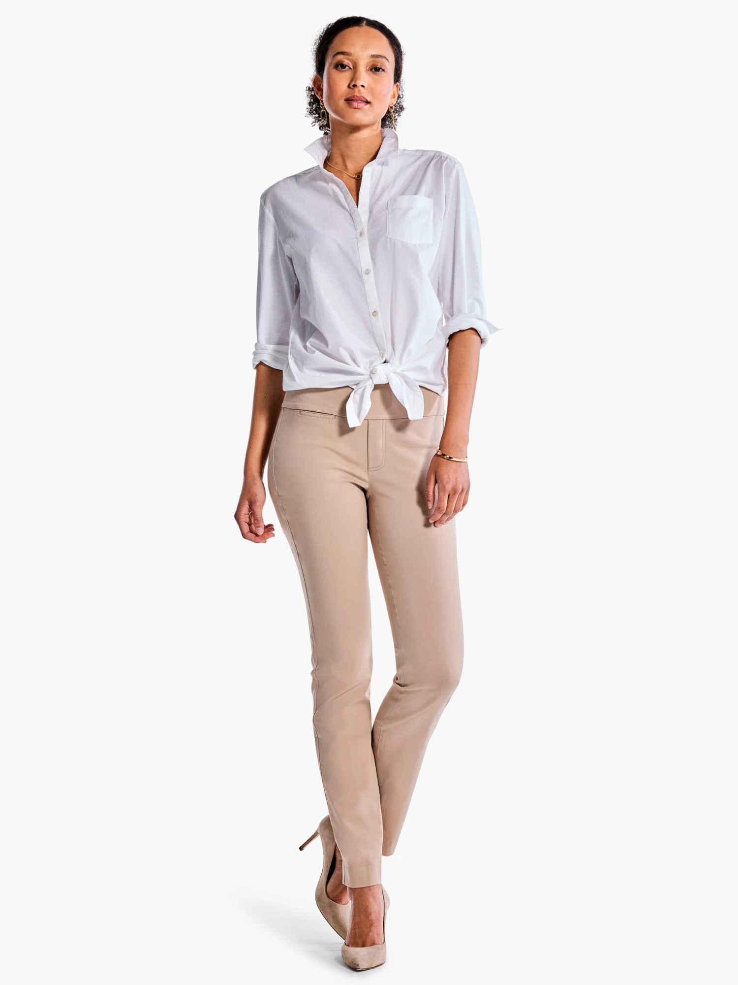 Wonderstretch Pocket Straight Leg Pant BISCOTTI 2 Wonderstretch Pocket Straight Leg Pant BISCOTTI - Image 2