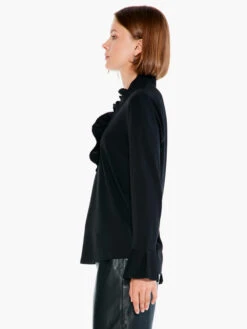 Ruffled Up Top BLACK ONYX -Brave Sales Store H221009BLXPRODUCT 02