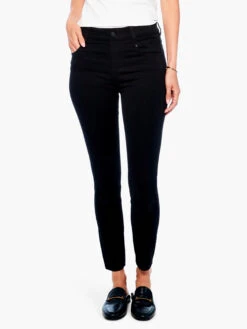 Liverpool - Gia Glider Ankle Skinny Jean BLACK DENIM
