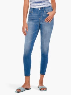 Liverpool Gia Glider Ankle Jean DENIM