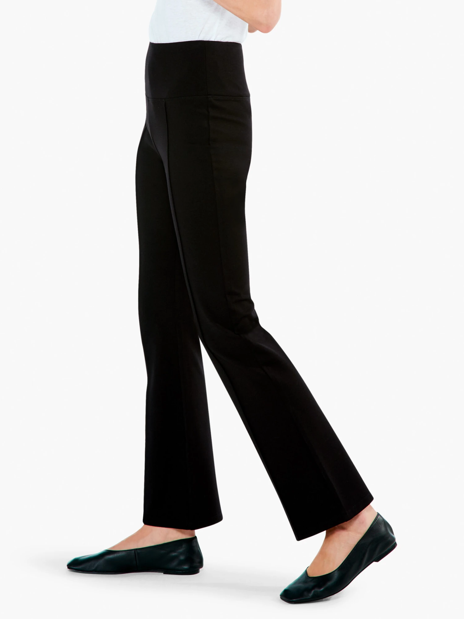 Liverpool - Pearl Full Length Flare BLACK 2 Liverpool - Pearl Full Length Flare BLACK - Image 2