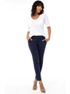 Liverpool - Kelsey Knit Trouser NAVY -Brave Sales Store LM5084M42NVYPRODUCT 02