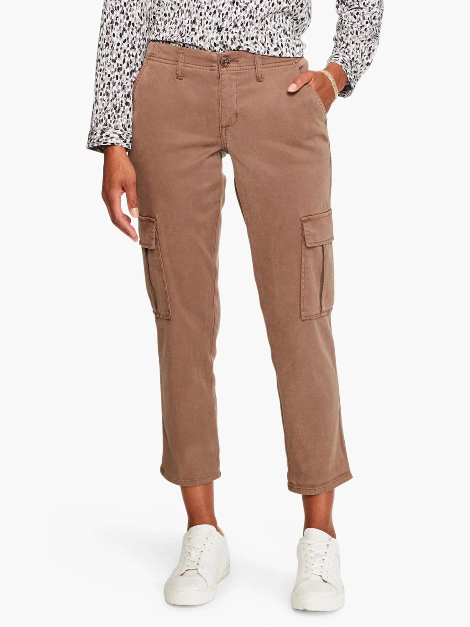 Liverpool - Cargo Pant With Cuff TOFFEE 1 Liverpool - Cargo Pant With Cuff TOFFEE