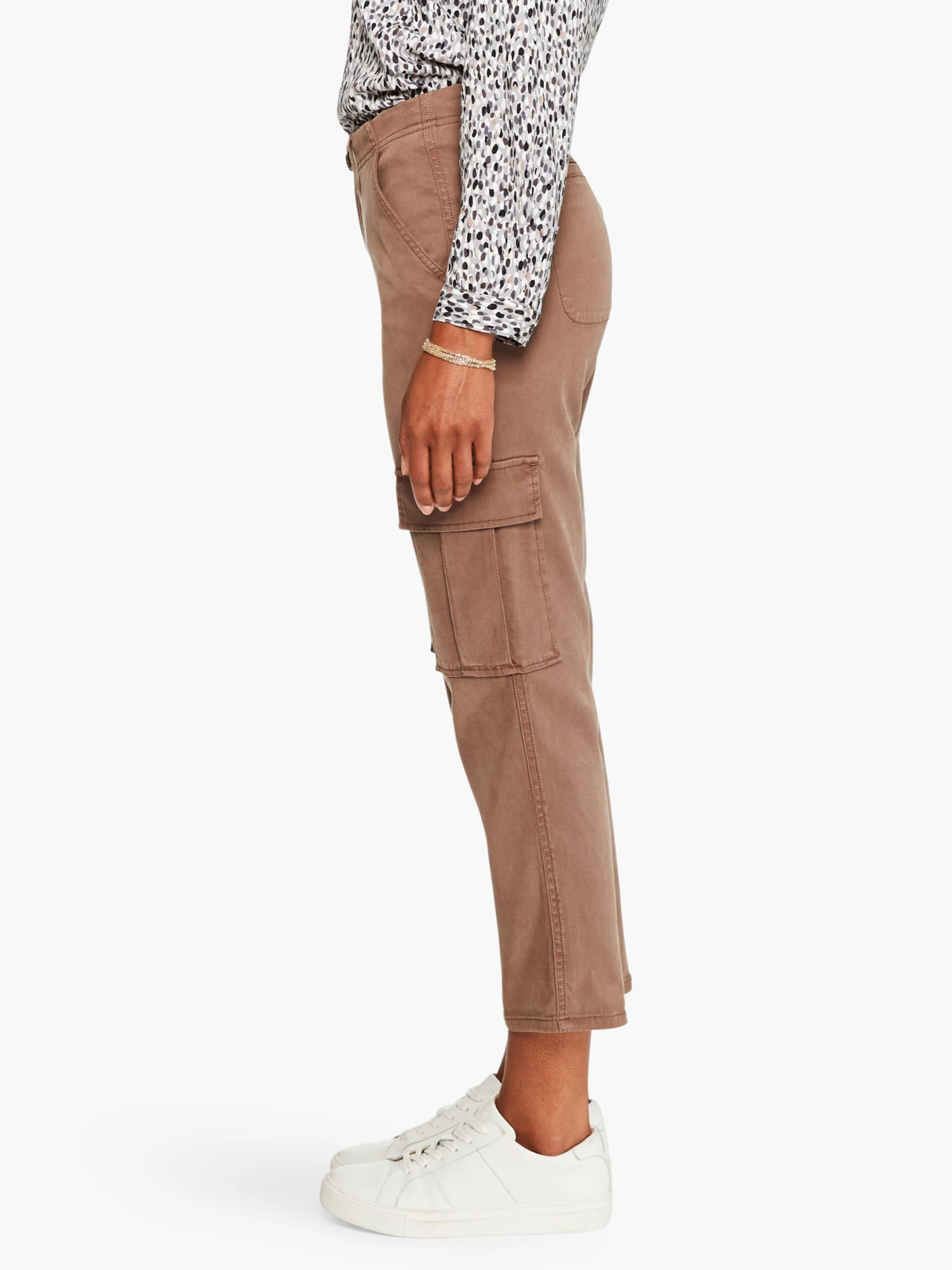 Liverpool - Cargo Pant With Cuff TOFFEE 2 Liverpool - Cargo Pant With Cuff TOFFEE - Image 2