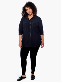 Liverpool - Gia Glider Skinny Jean BLACK DENIM