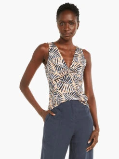 Flowing Ferns Tank NEUTRAL MULTI -Brave Sales Store M231086NUMPRODUCT 01