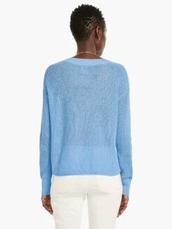 Textural V-Neck Summer Sweater ZEPHYR -Brave Sales Store M231131ZPRPRODUCT 03